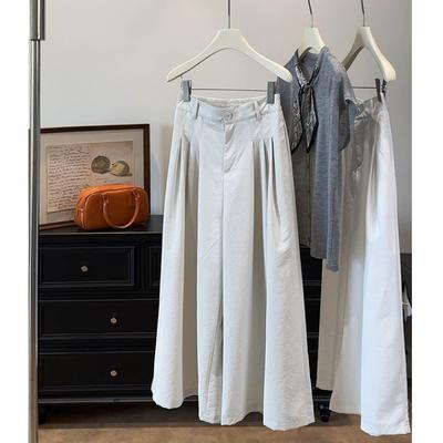 Slack Yamamoto Culottes Women's Summer Thin New High Waist Loose Drape Thin Nine-point Wide-leg Pants