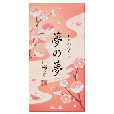 Nippon Kodo Yume no Yume Aroma Ameixa Branca Embalagem Rosa 100g