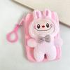 Cute Plush Labubu Coin Purse Pendant Labubu Earphones School Bag Pendant Gift