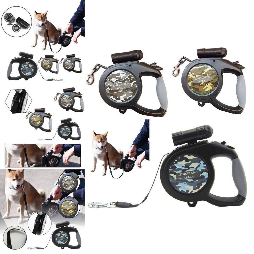 Sleek 8m Automatic Telescopic Retractable Pet Walking Lead With Ergonomic Grip