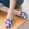 Summer Men Low Cut Ice Silk Invisible Socks Breathable Thin Camouflage Cartoon Animals Print Non-Slip Silicone Fun Fashion Socks