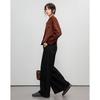 Women's Retro Suede Stand Collar Short Jacket