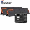 FOSSiBOT F2400 generator electric portabil cu panou solar 400W, baterie LiFePO4, generator solar pentru casă/camping/RV
