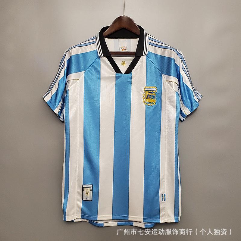 Classic Vintage Football Jersey AC France Germany Argentina Main Club Jersey