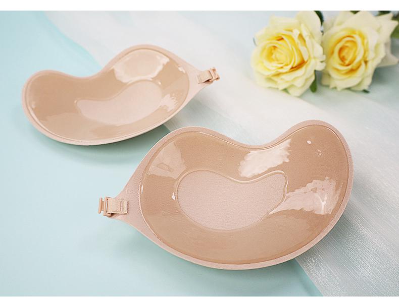 Ultratenká podprsenka push-up bez ramínek s neviditelnými krytkami bradavek - Dámské vložky proti prosvítání, Sexy nálepky na bradavky ve tvaru manga