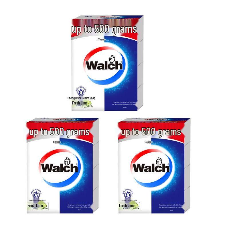 Walch Fresh Lime Healthy Soap 4-Pack