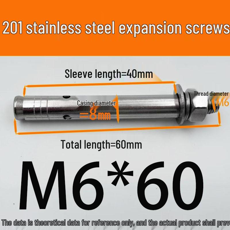 

GB 304/201 Stainless Steel Small Head Hex Expansion Bolt