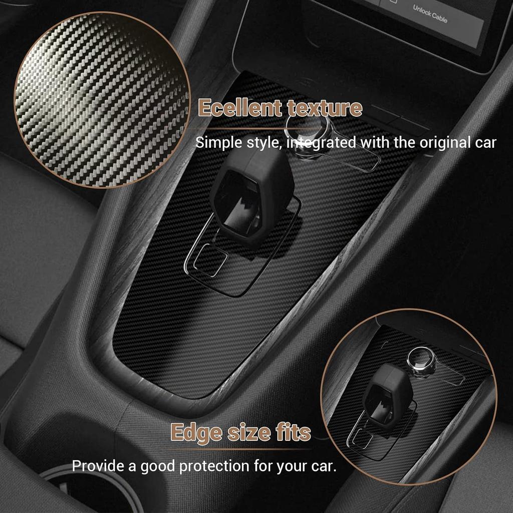 YEE PIN Polestar 2 Center Panel Cover Gear Shift Panel Polestar 2 Protector Polestar 2 Center Gear Shift Panel Cover for Polestar 2 Accessories 2026