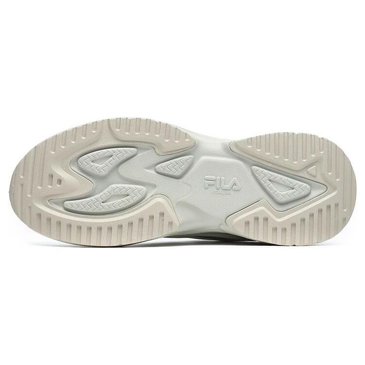 FILA Rayflide Fabric Synthetic Leather Comfortable Sports Wear-Resistant Low-Top Lifestyle Shoes Women sneaker Fog-Gray F12W242121FMV