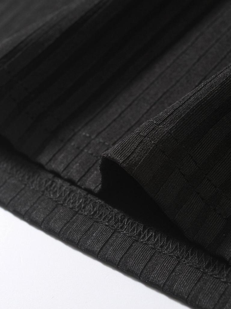 Europäische Herren Sommer Strick West mit vertikalen Streifen Schlankmachend Racerback