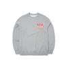 MLB New York Yankees Letter Print Rundhals-Sweatshirt Unisex-Sweatshirt Grau 3AMTB0914-50MGS