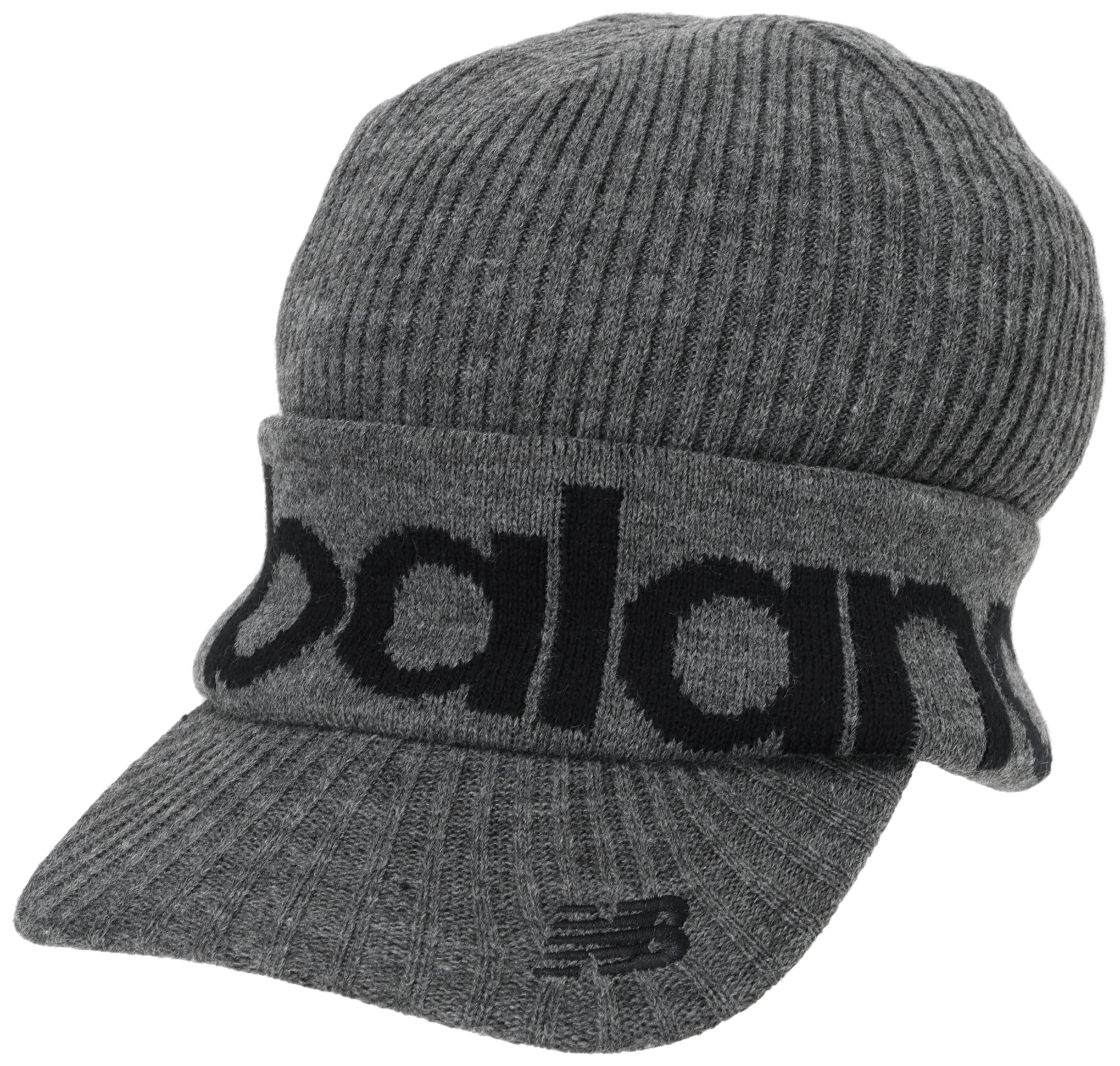 

New Balance Golf Knit Cap with Brim Unisex FR (Brand Logo) / / 012-4287018 025_Gray