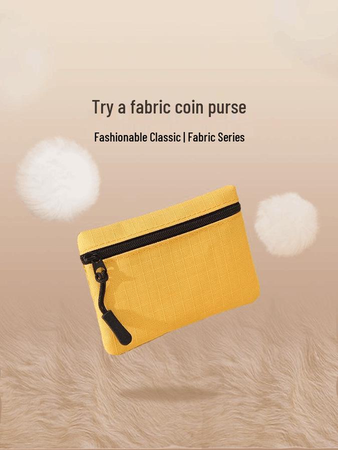 Waterproof Oxford Coin Purse & Card Holder - Mini, Portable & Ultra-light for Men & Women