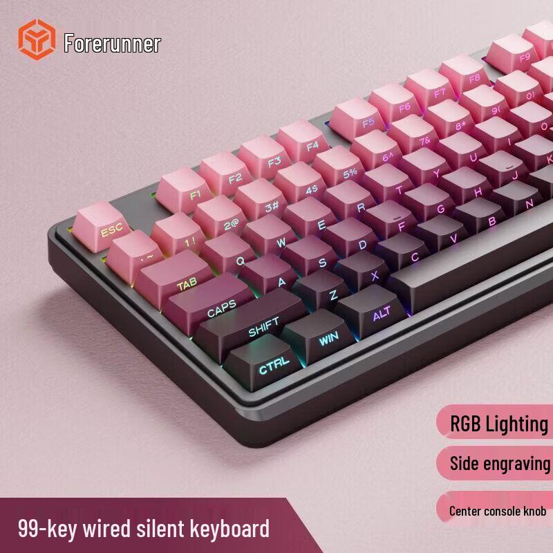 Forerunner V102 Multi-Mode Silent Mechanical Keyboard & Mouse Combo
