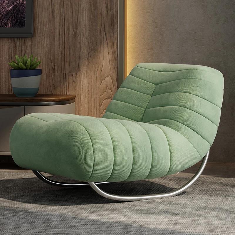 For Sillas reclinables diseño de lujo, tumbonasdiseño moderno nórdico, muebles cómodos  para sala estar