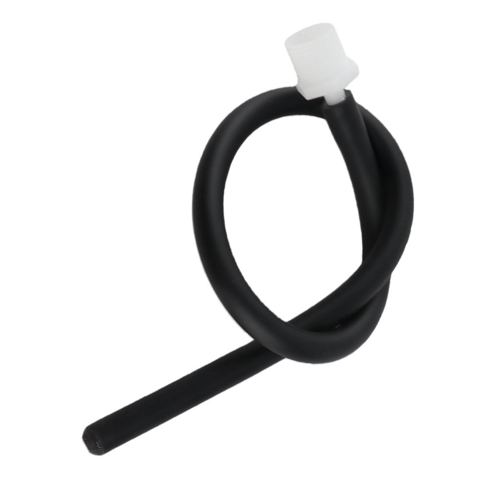 Enema Kit Portable Reusable Silicone Shower Enema Tube for Cleaning Anal Colon and Vagina Black