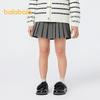 Girls' College Style Pleated Skirt