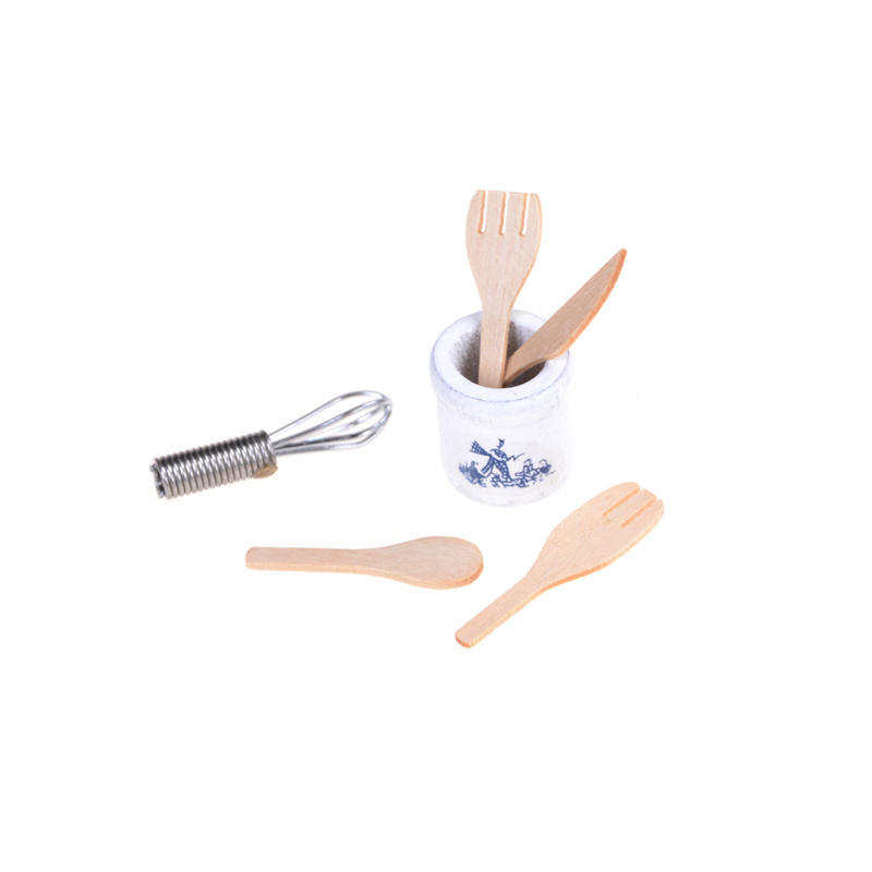 1/12 Dollhouse Miniature Kitchenware Set Home Decoration Gifts 1Set