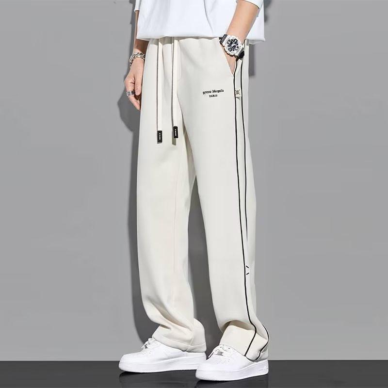 Men's Wide-Leg Sweatpants - Autumn/Winter Casual, Simple & Versatile Loose Fit