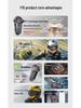 Bluetooth Motorcycle Helmet Headset F20pro: Cross-Brand Intercom, Two-Person Riding, Music Sharing.