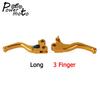 For Harley Dyna Brake Clutch 2-3 Finger Handle Levers Fits Wide Glide CVO SE Street Bob Low Rider Fat Bob Super Glide 1996-2017