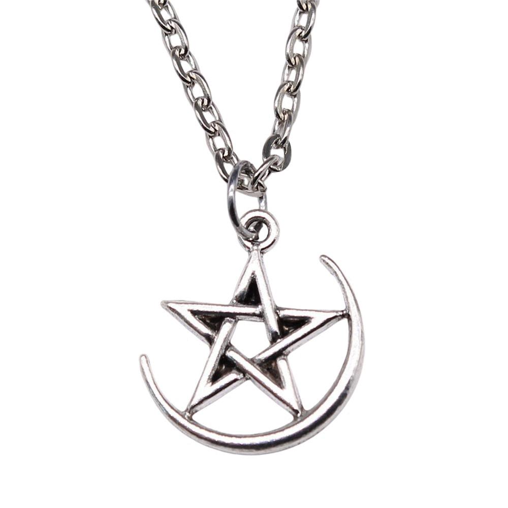 Hollow Charm Star Necklace Minimalist Geometric Pendant Celestial Aesthetic Jewelry 43cm Chain