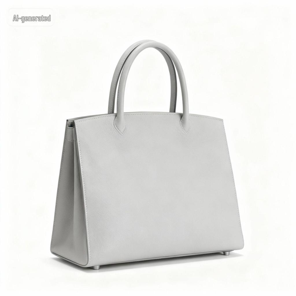 Platinum Handmade Waxed Thread Kelly Bag - Second Generation