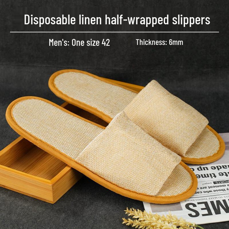 Yipan Thickened Disposable Indoor Slippers