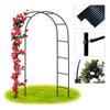 172x240cm Garden Arch Garden Wedding Background Arch Bracket Ron Arched Flower Frame Sturdy Shed Frame For Climbing Plants