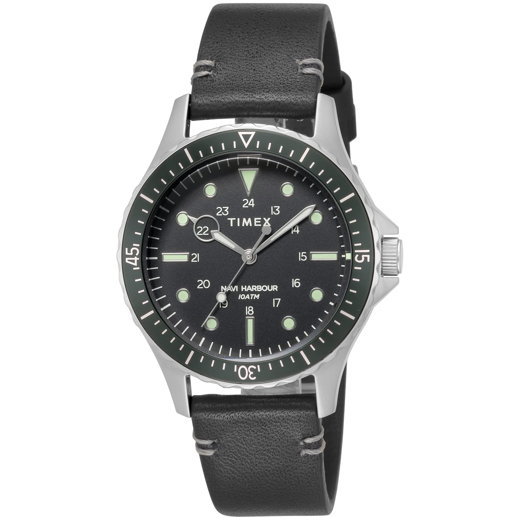 

[TIMEX] Часы Timex NAVY XL Navy XL Черный циферблат Нержавеющая сталь Минеральное стекло Кварцевые 41MM Часы America TW2V45300 Мужские