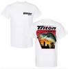 Triton Boats Angel T-Shirt, Vintage Outdoor Grafik-T-Shirt, Weiche Baumwollmischung Shi