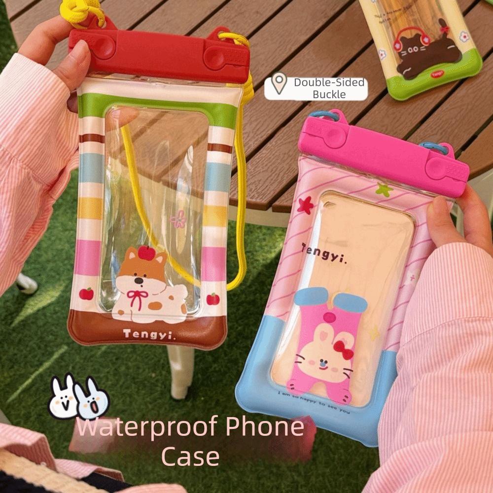 PVC Waterproof Mobile Phone Bag Floating Phone Dry Cover Diving