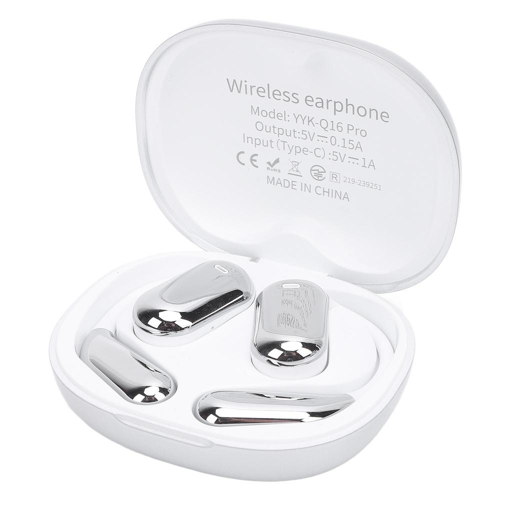 LCD-Touchscreen 3-in-1-Sprachübersetzer-Ohrhörer Bluetooth 5.4 mit APP IPX6 Wasserbeständige KI