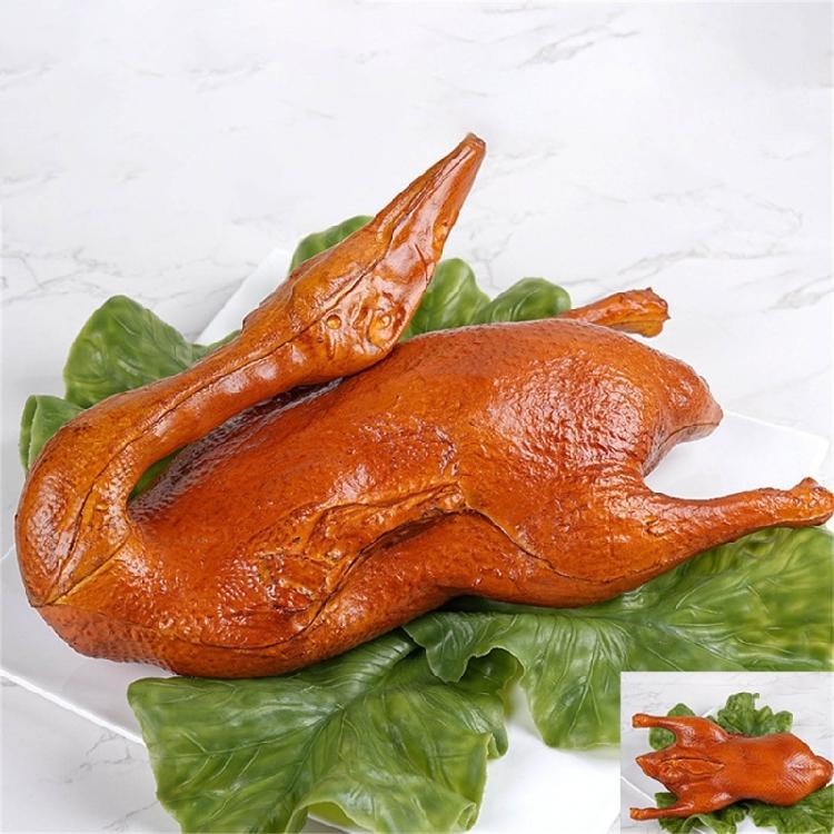 Realistic Roast Duck Model Artificial Roasted Chicken Realistic Sliced Boiled Chicken For Restaurant Display Photography