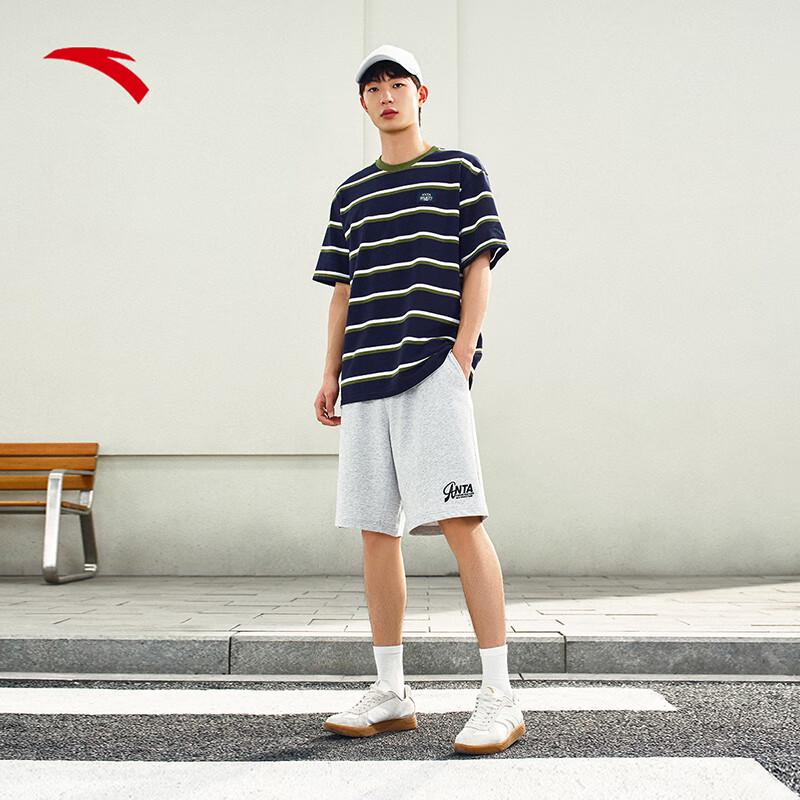 Anta Men's Quick-Dry Knitted Athletic Shorts