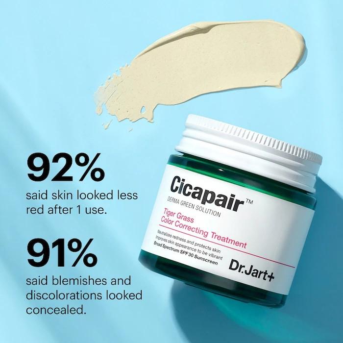 Dr.Jart+ Cicapair Tigergras Farbkorrigierende Behandlung SPF22 PA++ 15ml/50ml
