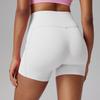 Yoga Shorts For Women High Waist Absorbing Nylon Spandex With Moisture Wicking For Fitness And Running