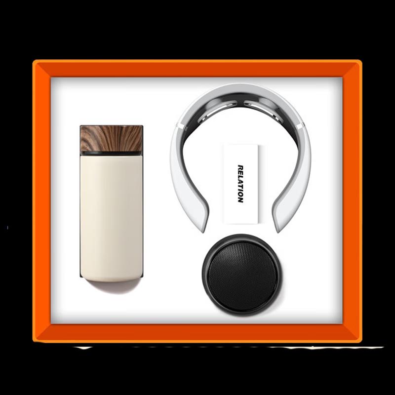 

Luxury White 3-in-1 Smart Business Gift Set