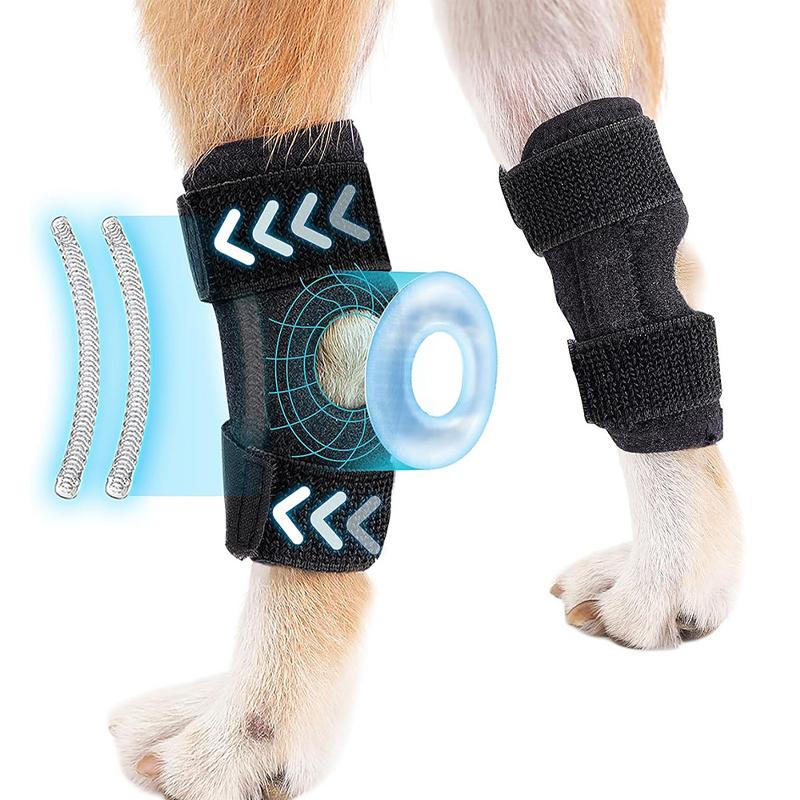 Pet Knee Pads Dogs Injury Recovery for Leg Hock Joint Wrap Breathable Injury Recover Legs Dog Protector Support Protects Bandage