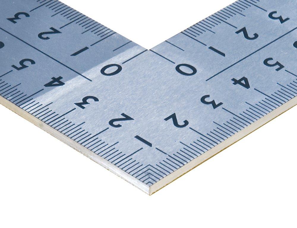 Shinwa Sokutei Curved Large Popular Stainless 1m X Same Size On Both 8 Step 63122 Shaft, Gold, Type, Steel, 60cm, Sides, Scale,