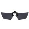 Non-polarized Rimless Clip on For Men Women Polygon Flip Up Sunglasses Night Vision Driver Fishing Eyeglasses