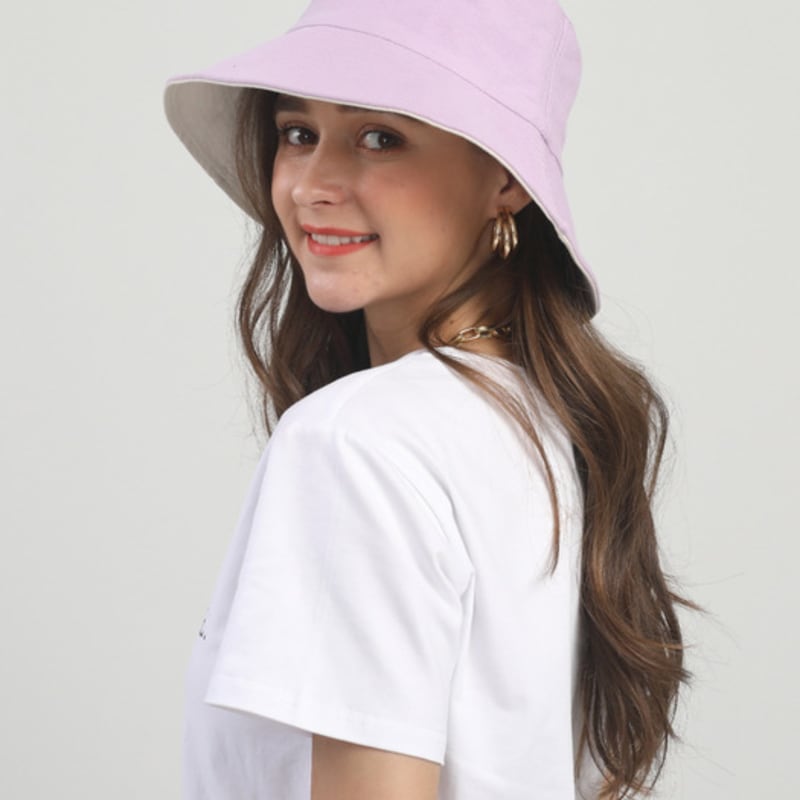 

Двусторонняя панама LALA - Фиолетовая FREE