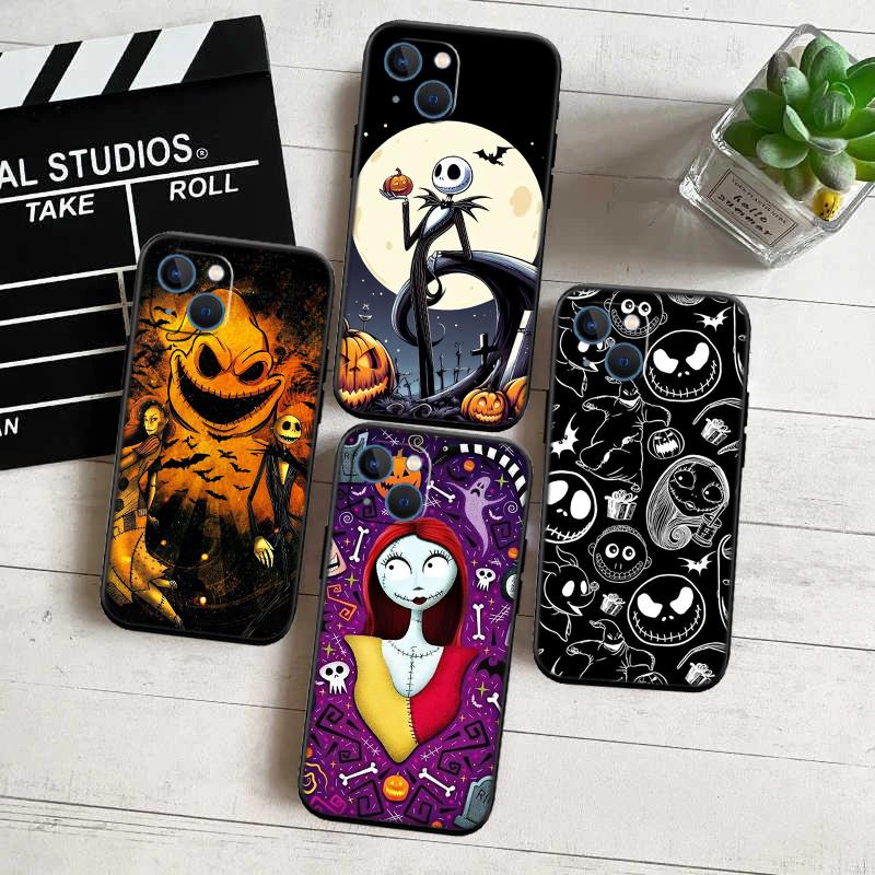 Nightmare Before Christmas Fodral för Motorola Edge 60 60s 70 G86 G56 G54 E14 G04S G45 G54 G64 S30 S50 X30 X40 X50 Pro Power