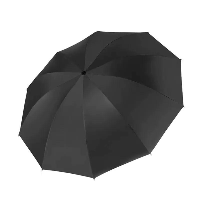 New Thickened Extra-Large Umbrella, Reinforced and Enlarged, Foldable Sunshade Umbrella for Students, Suitable for Men and Women, for Two or Three