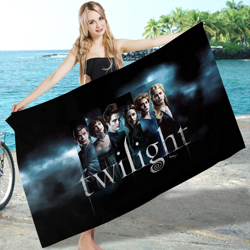 Movie Twilight Big Microfiber Beach Towels Quick Dry Towel Sand Beach Towels Pool Towel For Travel Swim Pool Yoga