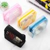 Nylon Mesh Cosmetic Bag Storage Lipstick Bag Earphone Data Cable Storage Bag Portable Travel Storage Bag