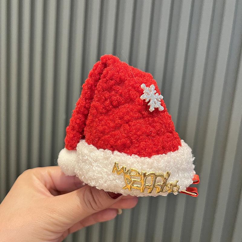 

Рождественский фестиваль 2024 года, детская заколка для волос со знаменитостями – Детская праздничная шапка, аксессуары для волос