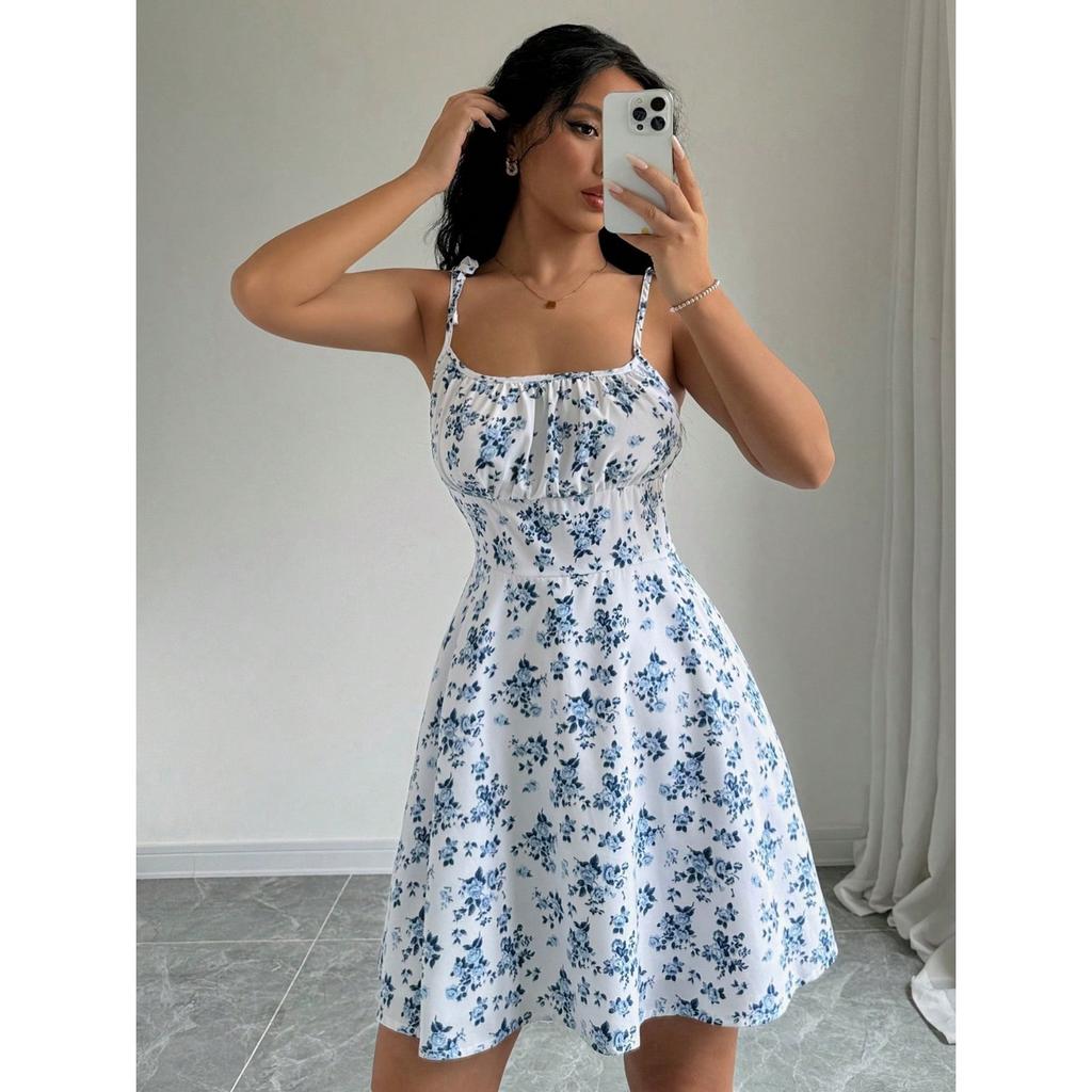 Rochie nouă 2025 Slim Confortabilă Talie Trendy Femei Modă Elegantă Rochie Largă Primăvară Vară Imprimeu