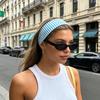 Stylish Women's Hair Bands Sweet Striped American Stretch for Sports Travel Fitness
