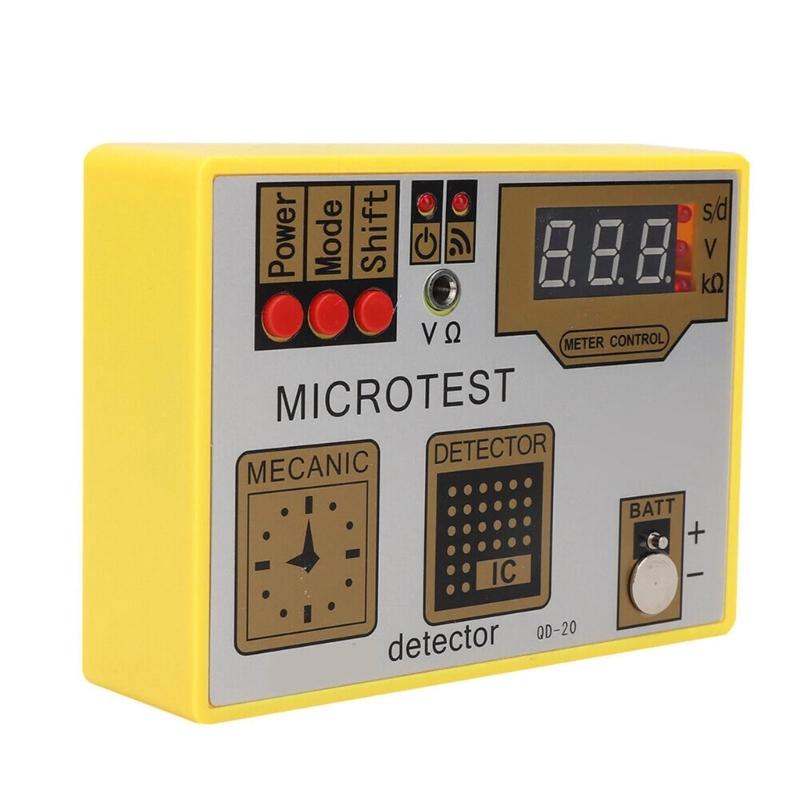 Electronic Meter Movement Tester And Battery Pulse Checker Testing Suitable For Watch Repair With Demagnetizer Function